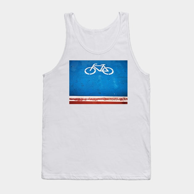 FEELING BLUE?.... COME CYCLE WITH US Tank Top by mister-john